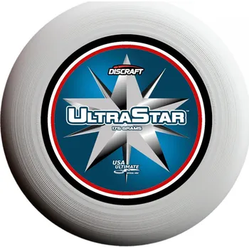 Frisbee Frisbee Discraft Ultimate Ultra-Star - supercolor bílé