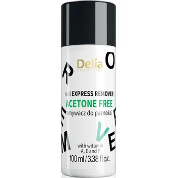 Odlakovač nehtů Delia Cosmetics Nail Express odlakovač na nehty s vitamíny 100 ml