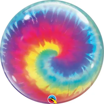 Fóliový balónek 22", Tie Dye Swirls