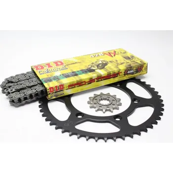 Řetězová sada pro motocykl Řetězová sada D.I.D + JT řady VX DID-202-038