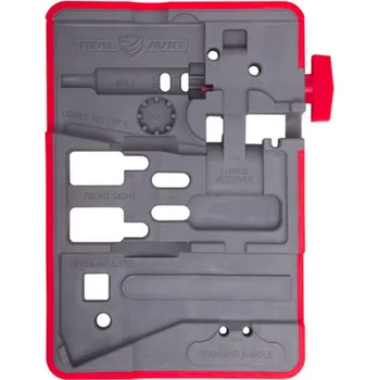 Čištění zbraně REAL AVID základna pro snadné vyrážení a zavádění čepů AR-15