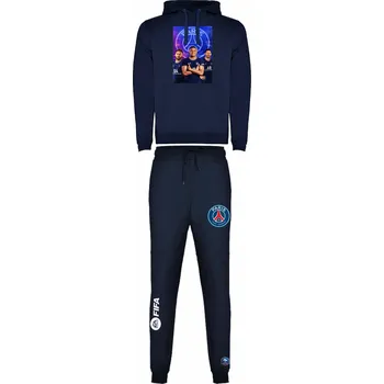 Tepláková souprava hvězd PSG LIGUE 1 - MESSI & MBAPPÉ & NEYMAR Barva: Námořnická modrá/Navy, Velikost: 146/152 - 11/12