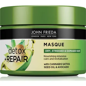 Vlasová regenerace John Frieda Detox & Repair detoxikační maska pro poškozené vlasy 250 ml