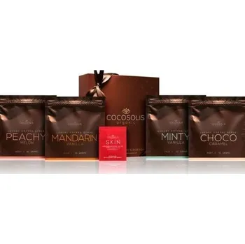 Pleťový peeling Balení luxusních kávových peelingů Cocosolis Organic 280g