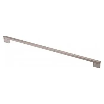 Nábytkové kování GTV Hliníková rukojeť A18 C = 480 mm kartáčovaná ocel
