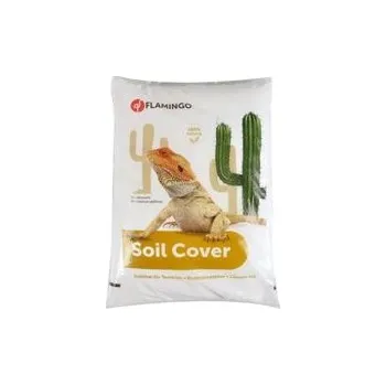 Krmivo pro hlodavce Flamingo terarijní písek Glacier 4 kg bílý