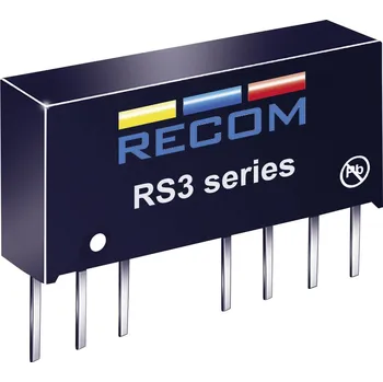 Měnič napětí RECOM RS3-2405S DC/DC měnič napětí do DPS 24 V/DC 5 V/DC 600 mA 3 W Počet výstupů: 1 x Obsah 1 ks
