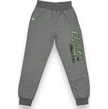 Sezon Chapecké šedé tepláky s manžetou 08 Barva: Šedá, Velikost: 140