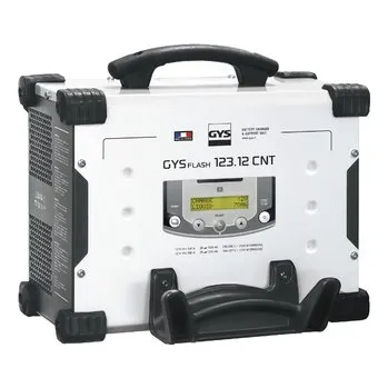 Nabíječka autobaterie MULTIFUNKČNÍ NABÍJEČKA AUTOBATERIÍ GYS GYSFLASH 123.12 CNT FV (5M KABELY)