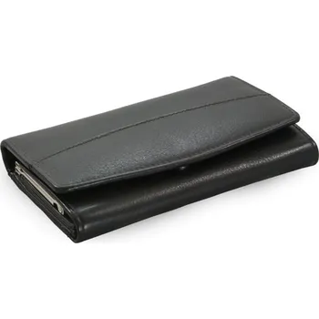 Černá dámská kožená rámová peněženka 511-6236-60