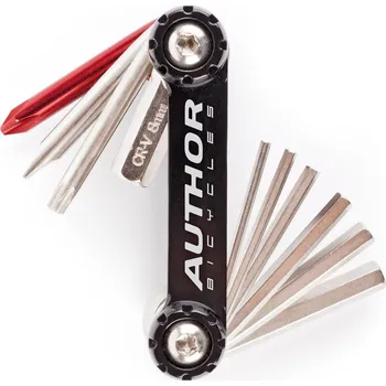 Cyklistické kalhoty Nářadí Author AHT Multiped 10 ! (černá/stříbrná)