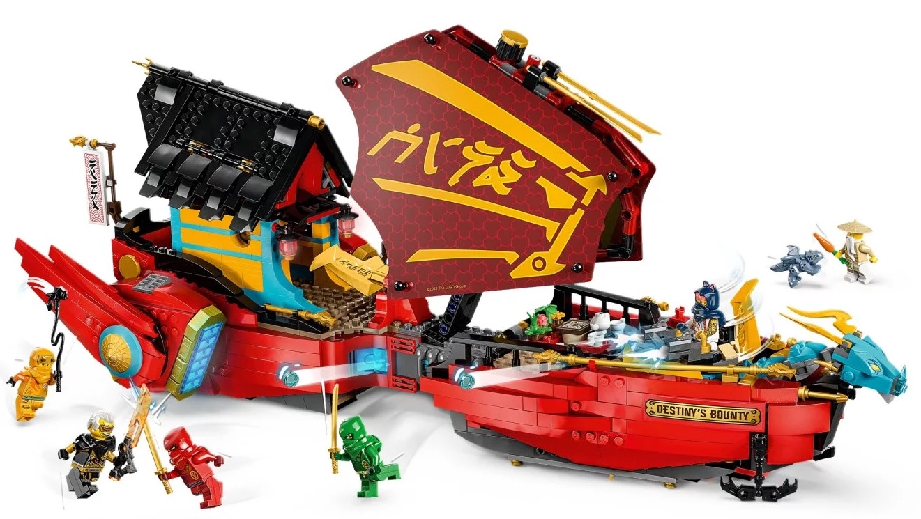 Foto Stavebnice LEGO LEGO Ninjago 71797 Odměna osudu závod s časem