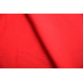 Teplákovina French Terry v červené barvě TG77137