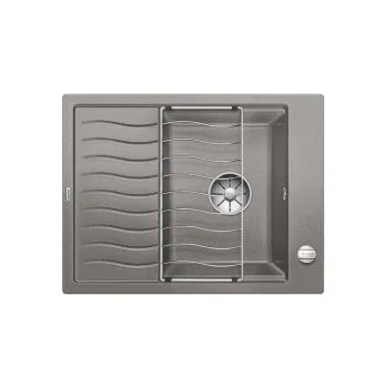 Granitový dřez Blanco ELON 45 S InFino Silgranit šedá vulkán obous. s exc. + přísluš. - 527251 + ZÁRUKA 3 ROKY ZDARMA