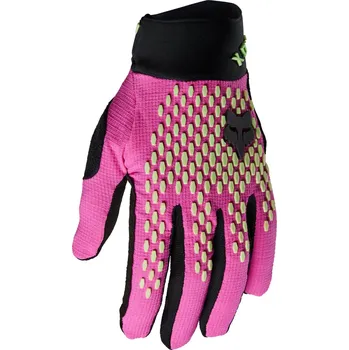 Cyklistické kalhoty Dámské cyklistické rukavice Fox W Defend Race Glove Berry Punch