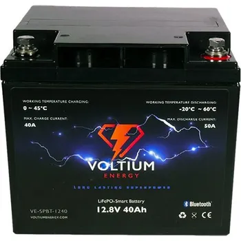 Trakční baterie Voltium Energy LiFePO4 VE-SPBT-1240 12.8V 40Ah