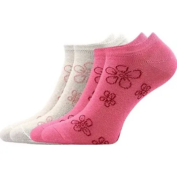 KIKI 11 dětské nízké ponožky Boma 25-29 mix - HOLKA