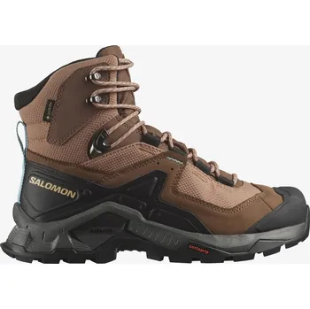 Dámská treková obuv Salomon Quest Element GTX W Velikost: EU 38 mocha mousse/pewter/marine blue