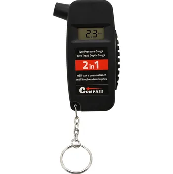 Autodoplněk Compass - Pneuměřič DIGITAL 2in1