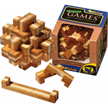 Hlavolam Philos Hlavolam Devils Knot dřevěný - 6061