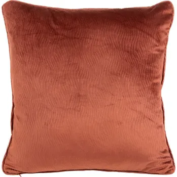 Polštář Polštář LILIANA velvet cihlová 40x40 cm Mybesthome Varianta: Povlak na polštář, 40x40 cm