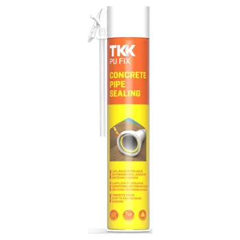 Průmyslové lepidlo TKK PU FIX Concrete Pipe Adhesive - PU lepidlo na betonové skruže spray 750ml