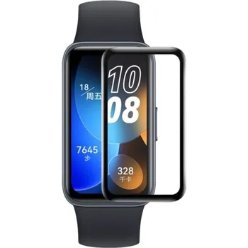 Ochranná fólie s černým okrajem pro Huawei Band 8, 9 a 10
