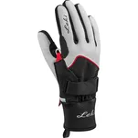 Dámské rukavice Leki Nordic Thermo Shark Lady white-black-red
