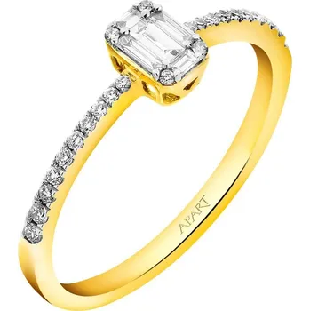 Prsten Zlatý prsten s diamanty - 0,22 ct - ryzost 585 - 223.101