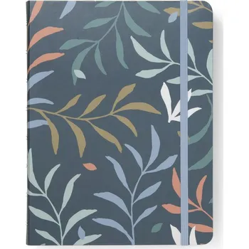 Blok Filofax Notebook Botanical modrá - A5/56l