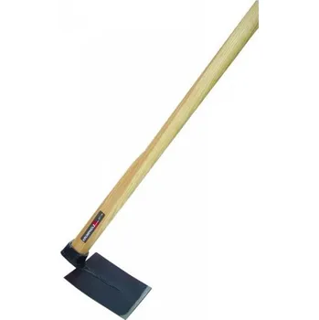 Motyka Kovaná motyka Krumpholz, rovná, 750g (0903) (Ručně kovaná motyka se širokou pracovní plochou. Jasanová násada 130 cm, hmotnost výkovku 750g, čtvercový tvar, vysoká pevnost.)