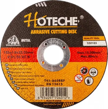 Řezný kotouč Řezný kotouč na kov, 125 mm - HT550103