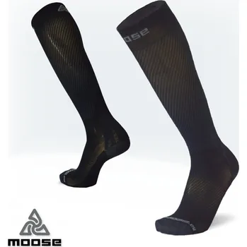 Pánské ponožky COMPRESS LITE barevné kompresní podkolenky Moose