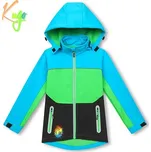 Chlapecká softshellová bunda Kugo HK3122 - zelená Barva: Zelená, Velikost: 104