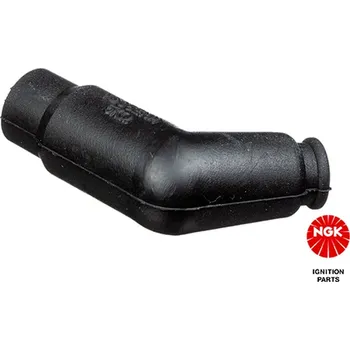 Zapalovací a žhavicí svíčka NGK fajfka na zapalovací svíčky (NR 7744) ohnutá (120) barva černá, gumová (NGK fajfka na zapalovací svíčky (NR 7744) ohnutá (120) barva černá, gumová)