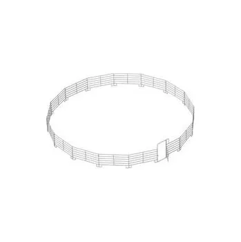 Krmivo pro koně Kruhová jízdárna z ohradních panelů STANDARD 3 m 15 + 1