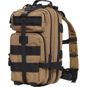 turistický batoh Batoh TRANSPORT medium COYOTE/ČERNÝ