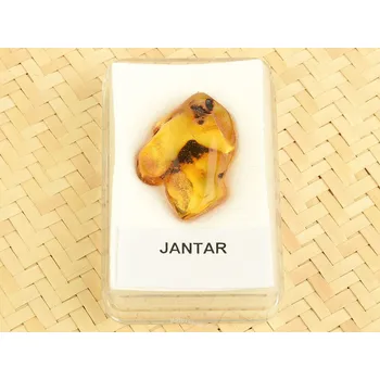 Přírodní kámen Jantar z Litvy v krabičce (2,6g)