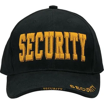 Kšiltovka Čepice DELUXE SECURITY BASEBALL ČERNÁ