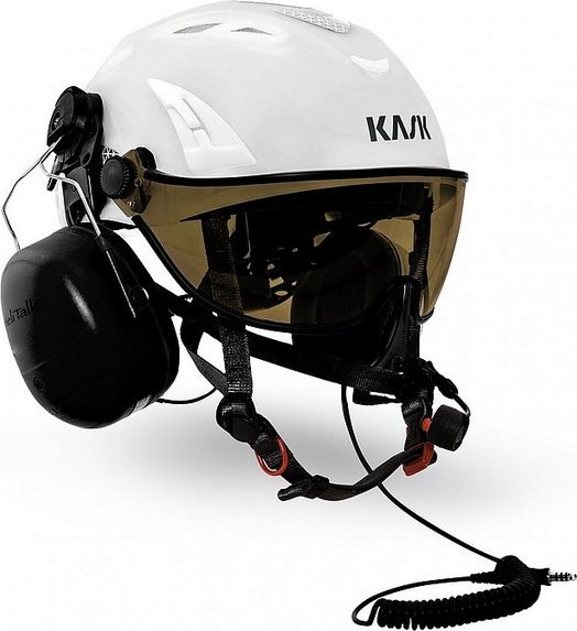 Přilba KASK HELITALK bílá model 2020