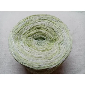 Galanterie Laura 4-nitka 1200m s lurexem (Duhové klubko Laura s lurexovou nitkou)