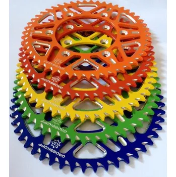 Řetězová sada pro motocykl GROSSKOPF rozeta hliníková ergal T7075 barva zelená 489 48 KAWASAKI KX/KXF 125/250/450 83-22 (JTR460.48) (GROSSKOPF rozeta hliníková ergal T7075 barva zelená 489 48 KAWASAKI KX/KXF 125/250/450 83-22 (JTR460.48))