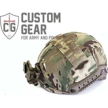 Airsoft CUSTOM GEAR CG FAST HELMET COVER - Různé barvy Barva: Black