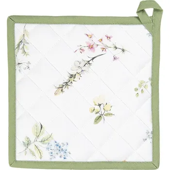 Chňapka Clayre & Eef, Holandsko Clayre & Eef - Podložka pod hrnec nebo chňapka HAPPY FLORALS - 20*20 cm