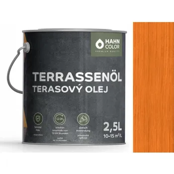 Olej na dřevo Hahn Color TERASOVÝ OLEJ TO-05 Borovice - Kiefer Velikost balení: 0,75L