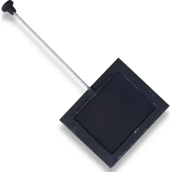 Kouřovod Klapka kouřová 50S s tahovým ovládáním 230 x 160 mm
