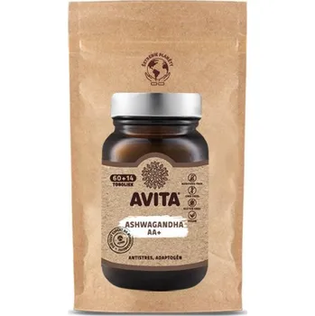 AVITA ASHWAGANDHA AA++ / EKO balení 60 + 14 kapslí
