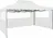 Skládací nůžkový party stan s bočními stěnami, 3 x 4,5 m bílý