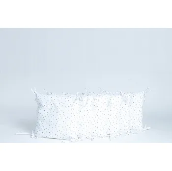 Tulimese Polštářkový mantinel do postýlky černobílé tečky VÝBĚR POČTU POLŠTÁŘKŮ: SOUPRAVA 8KS