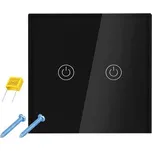 Vypínač skleněný LTC M177 dvojitý